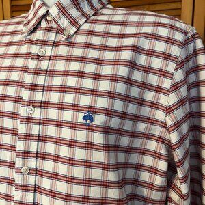 BROOKS BROTHERS RED FLEECE SZ LARGE LS COTTON DRESS SHIRT